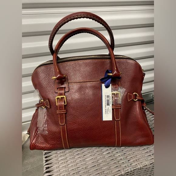 Dooney & Bourke Handbags - Dooney & Bourke Florentine Domed Buckle Satchel